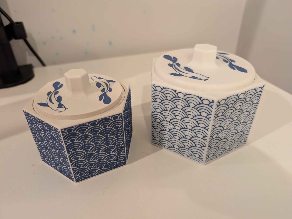 3D printed trinket box image
